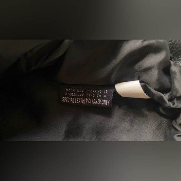 WILSON ❤️❤️ BIKERS LEATHER JACKET - Picture 13 of 14